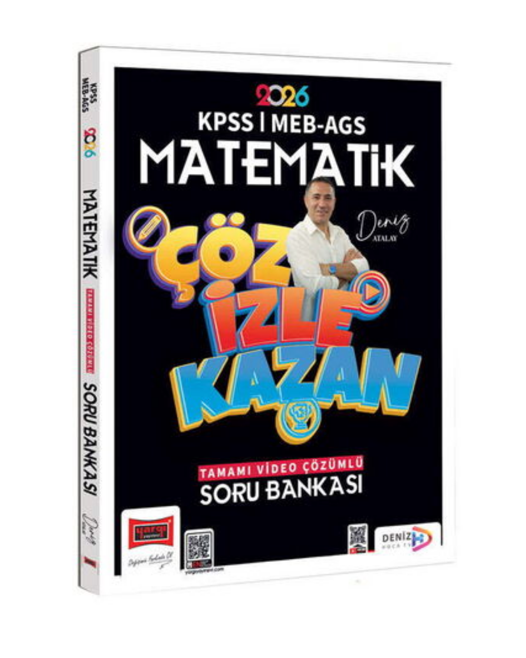 2026 KPSS MEB-AGS Matematik Çöz İzle Kazan Tamamı Video Çözümlü Soru Bankası Yargı Yayınları