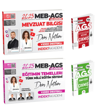 2025 Dizgi Kitap Meb Ags Mevzuat, Anayasa, Çıkmış Sorular ve İndeks Akademi Meb Ags Mevzuat, Eğitimin Temelleri Ders Notları Zeynep Salman İçli