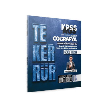 Benim Hocam Yayınları KPSS AGS Tekerrür Coğrafya Genel Tekrar - Bayram Meral