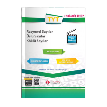 Sonuç Yayınları TYT Rasyonel Sayılar Üslü Sayılar Köklü Sayılar Soru Bankası