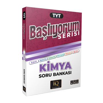 IQ Yayınları TYT Başlıyorum Serisi Kimya Soru Bankası