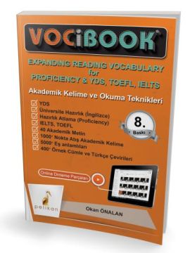 Pelikan Yayınları VOCIBOOK Akademik Kelime Ve Okuma Teknikleri