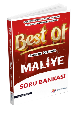 Dizgi Kitap 2025 KPSS A Best Of Maliye Soru Bankası ve Maliye Son 10 Yıl Konu Tasnifli Çıkmış Soru Seti