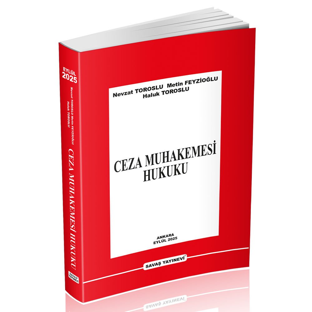 Ceza Muhakemesi Hukuku Savaş Yayınları