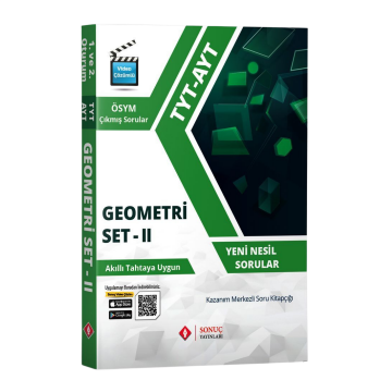 Sonuç Yayınları TYT AYT Geometri Set 2 Soru Bankası