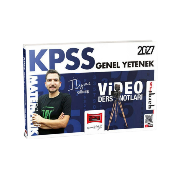 Yargı Yayınları 2027 KPSS Genel Yetenek Matematik Video Ders Notları - İlyas Güneş
