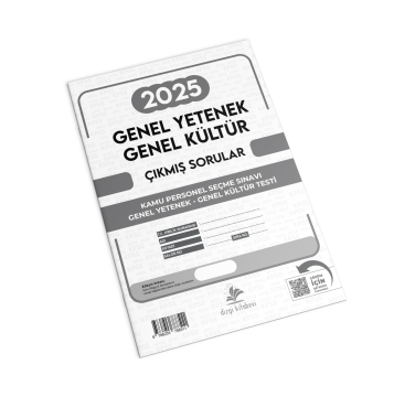 Dizgi Kitap KPSS Lisans Genel Yetenek Genel Kültür 2025 Sınavı Tek Fasikül Tamamı Video Çözümlü Orijinal Çıkmış Sorular