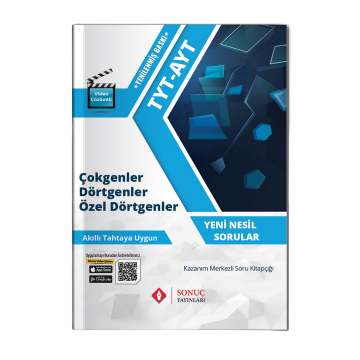 Sonuç Yayınları TYT AYT Çokgenler Dörtgenler Özel Dörtgenler Soru Bankası