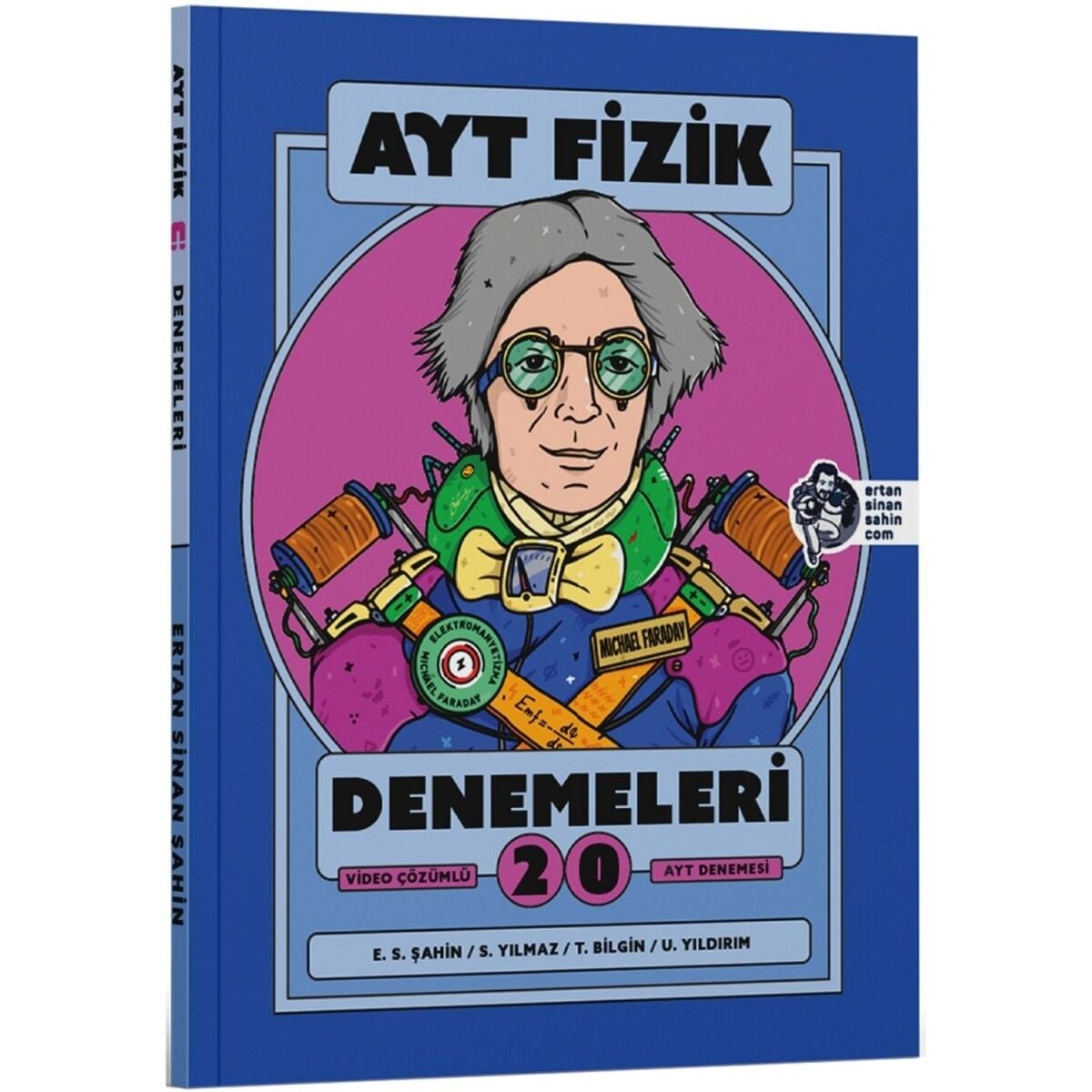 AYT Fizik Denemeleri Video Çözümlü 20 AYT Denemesi KR Akademi Yayınları (İADESİZ)