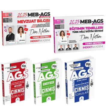 2025 Dizgi Kitap Meb Ags Mevzuat, Anayasa Hukuku, Eğitimin Temelleri Çıkmış Sorular ve İndeks Akademi Meb Ags Mevzuat, Eğitimin Temelleri Ders Notları