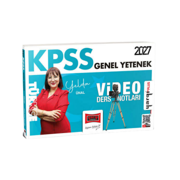 Yargı Yayınları 2027 KPSS Genel Yetenek Türkçe Video Ders Notları - Yelda Ünal