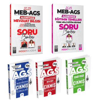 2025 Dizgi Kitap Meb Ags Mevzuat, Anayasa Hukuku, Eğitimin Temelleri Çıkmış Sorular ve İndeks Akademi Meb Ags Mevzuat, Eğitimin Temelleri Soru Bankası