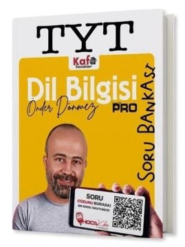YKS TYT Dil Bilgisi Pro Soru Bankası Çözümlü - Önder Dönmez Hoca Kafası Yayınları