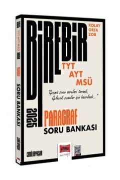 2025 TYT-AYT-MSÜ Kolay-Orta-Zor Paragraf Soru Bankası Yargı Yayınları