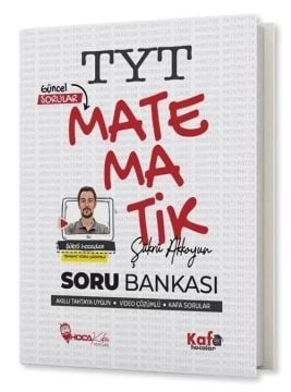 YKS TYT Matematik Soru Bankası Çözümlü - Şükrü Akkoyun Hoca Kafası Yayınları