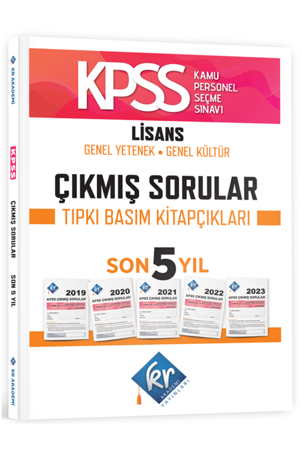KR Akademi KPSS Genel Yetenek Genel Kültür Çıkmış Sorular Son 5 Yıl Tıpkı Basım Fasikülleri