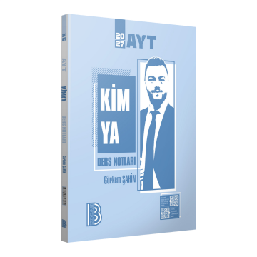 Benim Hocam Yayınları AYT 2027 Kimya Ders Notları Görkem Şahin