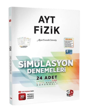 3D Yayınları AYT Fizik Simülasyon Denemeleri