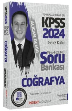İndeks Akademi 2024 KPSS Coğrafya Soru Bankası Çözümlü - Alican Demir İndeks Akademi Yayıncılık
