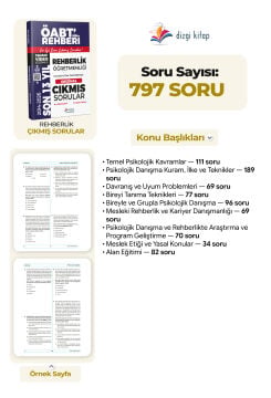 Dizgi Kitap 2027 MEB-AGS ÖABT Rehberlik Öğretmenliği Son 13 Yıl Orijinal Video Çözümlü Çıkmış Sorular Çetin Bozkaya Murat Civelek 4. Baskı