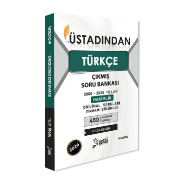 Üstadından Türkçe Çıkmış Soru Bankası 2026 Yetki Yayınları