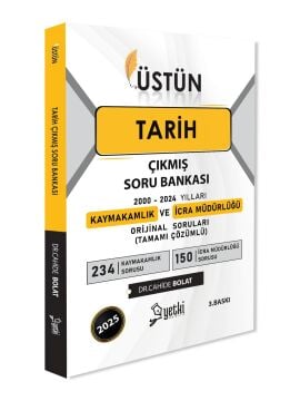 Üstün Tarih Çıkmış Soru Bankası 2025 Yetki Yayınları
