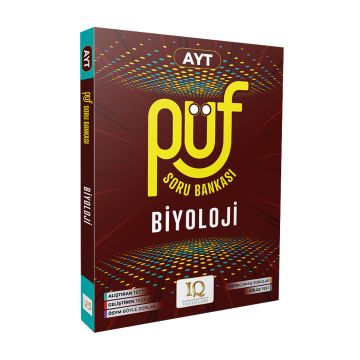 IQ Yayınları AYT PÜF Biyoloji Soru Bankası