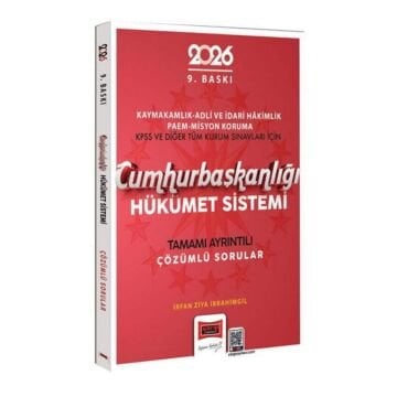 2026 Kaymakamlık-Adli ve İdari Hakimlik-Paem-Misyon Koruma-KPSS ve Diğer Tüm Kurum Sınavları İçin Cumhurbaşkanlığı Hükümet Sistemi Tamamı Ayrıntılı Çözümlü Sorular