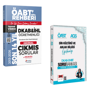 Dizgi Kitap 2027 MEB-AGS ÖABT DKAB İHL Son 14 Yıl Çıkmış Sorular ve Yargı Yayınları Soru Bankası Seti