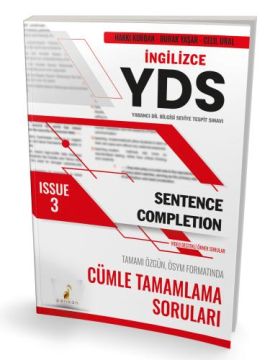 Pelikan Yayınları YDS İngilizce Sentence Completion Issue 3