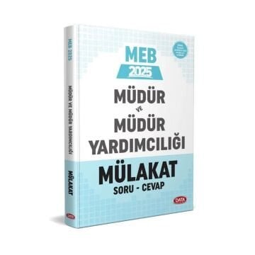 Müdür ve Müdür Yardımcılığı Mülakat Soru - Cevap Data Yayınları