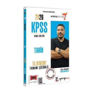 Yargı Yayınları 2026 KPSS Genel Kültür Anka Ekibi Tarih Tamamı Çözümlü 15 Deneme Bilal Bacaksız