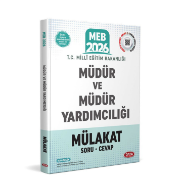 Data Yayınları 2026 Müdür ve Müdür Yardımcılığı Mülakat Soru - Cevap