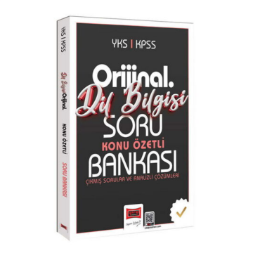 Yargı Yayınları YKS KPSS Orijinal Dil Bilgisi Konu Özetli Soru Bankası