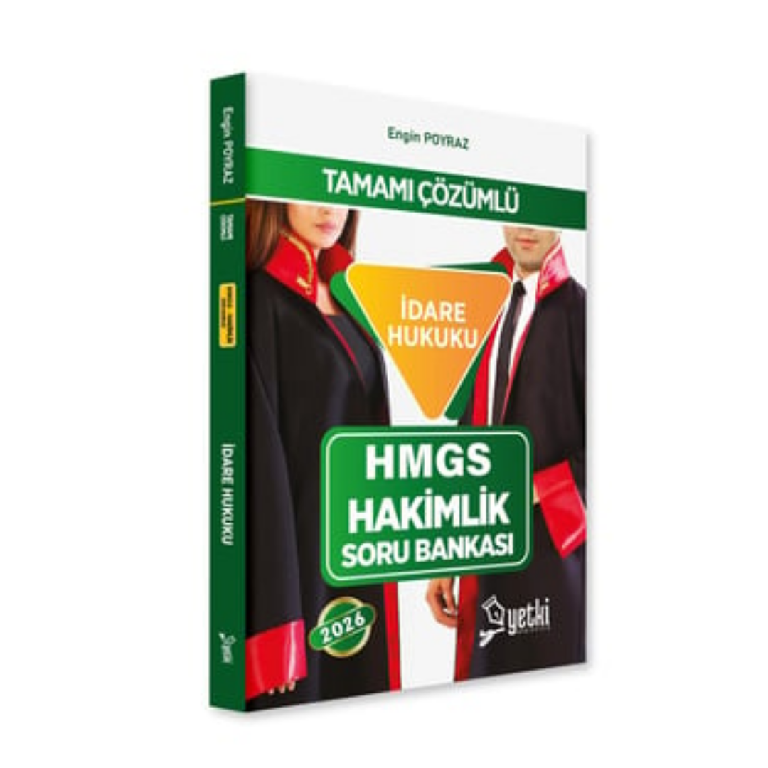 2026 İdare Hukuku Hmgs Ve Hakimlik Soru Bankası Yetki Yayınları