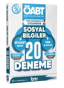 2025 Öabt Sosyal Bilgiler (Yan Alanlar & Siyaset Bilimi) 20 Deneme İnka Uzem