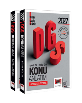 Yargı Yayınları 2027 DGS Sayısal-Sözel Bölüm Konu Anlatımlı Modüler Set