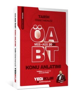 2026 MEB AGS ÖABT Tarih Öğretmenliği Konu Anlatımı Yediiklim Yayınları