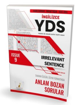 Pelikan Yayınları YDS İngilizce Irrelevant Sentence Issue 9