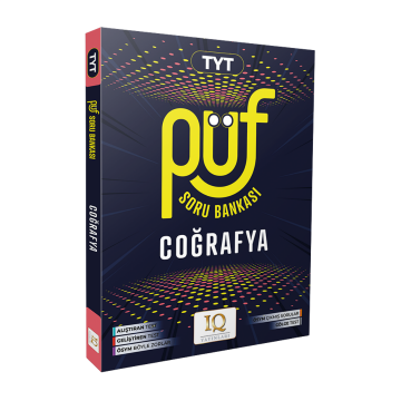 IQ Yayınları TYT PÜF Coğrafya Soru Bankası
