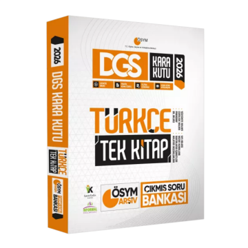 2026 DGS Kara Kutu Türkçe TEK KİTAP ÖSYM Arşiv Çıkmış Soru Bankası Konu Özetli Dijital Çözümlü İnformal Yayınları