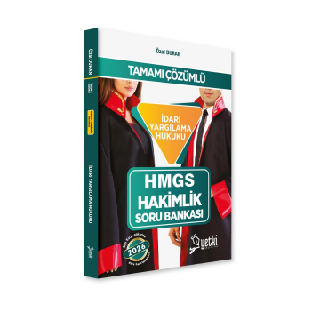 Yetki Yayınları 2026 İdari Yargılama Hukuku Hmgs Ve Hakimlik Soru Bankası