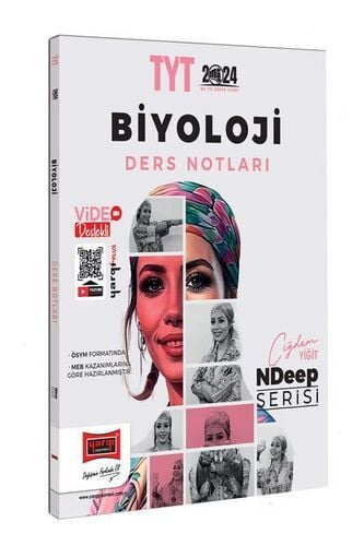 2024 NDeep Serisi TYT Biyoloji Video Ders Notları (Çiğdem Yiğit) Yargı Yayınları