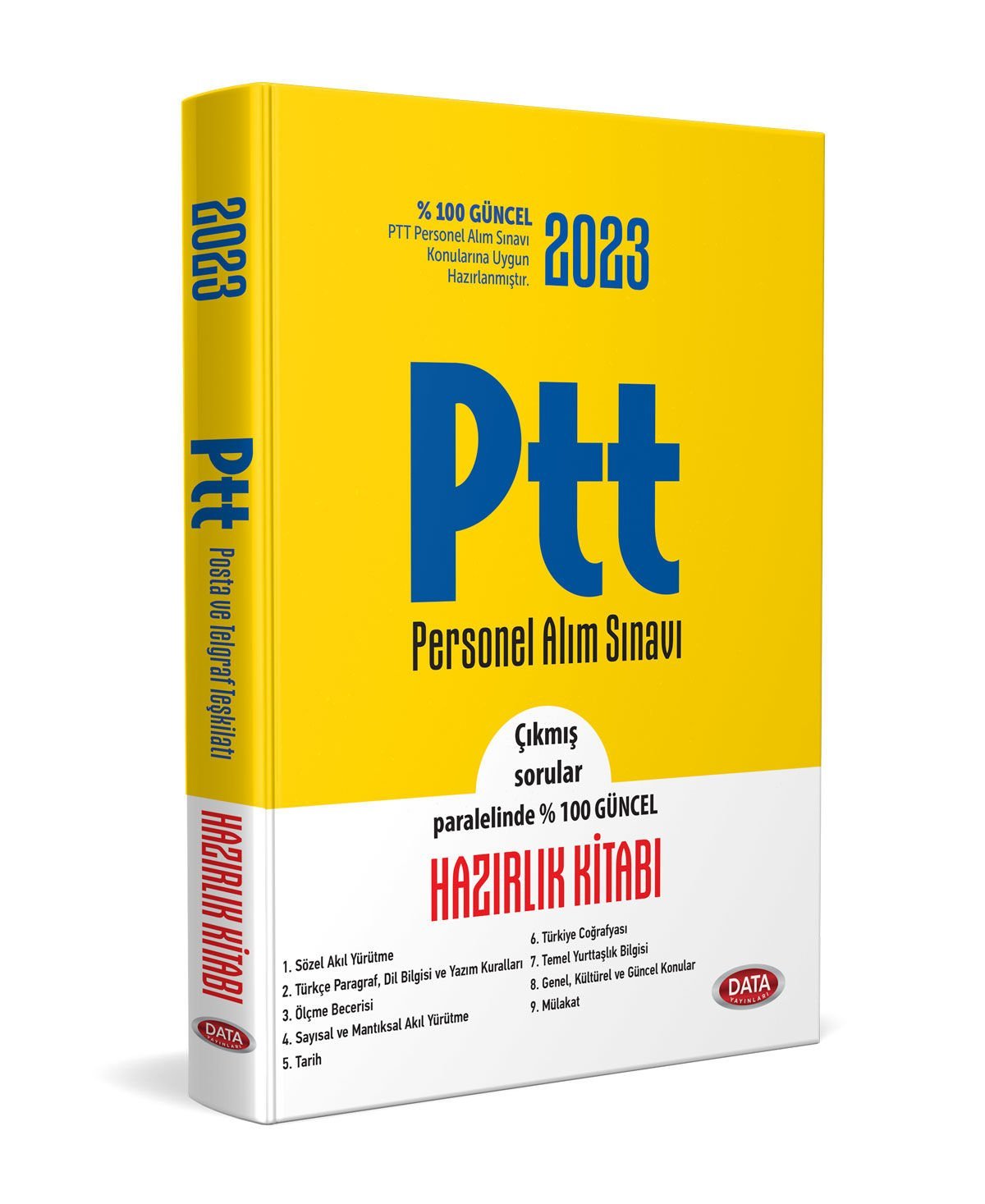 PTT Personel Alım Sınavı Hazırlık Kitabı + Mülakat Data Yayınları