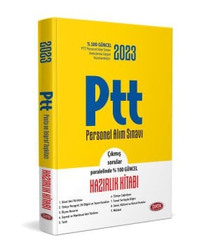 Data Yayınları PTT Personel Alım Sınavı Hazırlık Kitabı + Mülakat