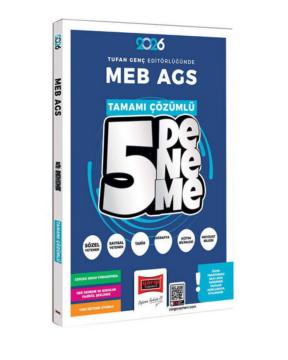 2026 MEB-AGS Tüm Dersler Tamamı Çözümlü 5 Deneme Sınavı Yargı Yayınları