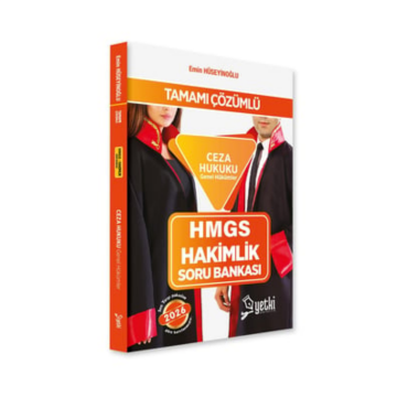 Yetki Yayınları 2026 Ceza Hukuku Genel Hükümler Hmgs Ve Hakimlik Soru Bankası