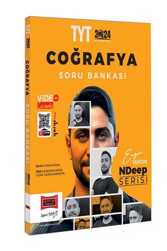 2024 NDeep Serisi TYT Coğrafya Soru Bankası (Engin Eraydın) Yargı Yayınları