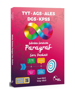 KPSS MEB-AGS ALES DGS YKS TYT Sıfırdan Sonsuza Paragraf Soru Bankası Video Çözümlü Doktrin Yayınları