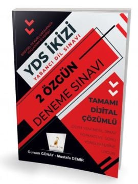 Pelikan Yayınları YDS İngilizce İkizi 2 Özgün Deneme Sınavı Dijital Çözümlü